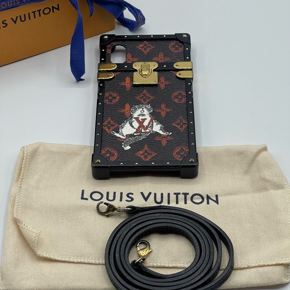 Louis Vuitton x Grace Coddington Catogram Eye Trunk IPhone Case Collector’s Rare - Picture 8 of 16